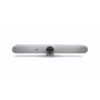 Logitech ConferenceCam Rally Bar White - 4K UHD Video Conferencing Bar z 15-krotnym zoomem, 6 mikrofonami z formowaniem wiązki, AI Auto-Framing