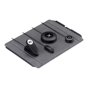 Logitech G Adaptive Gaming Kit dla PlayStation Access Controller – 12 programowalnych przycisków i spustów, przewodowy, czarno-szary