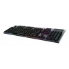Logitech G G915 X LIGHTSPEED Bezprzewodowa mechaniczna klawiatura gamingowa RGB - Tactile - Tenkeyless - czarna