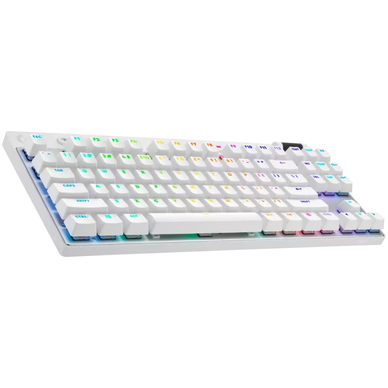 Logitech G PRO X TKL Bezprzewodowa Mechaniczna Klawiatura Gamingowa - Układ Nordycki (QWERTY) - LIGHTSYNC RGB - Przełączniki Dotykowe GX Brown - Czarny