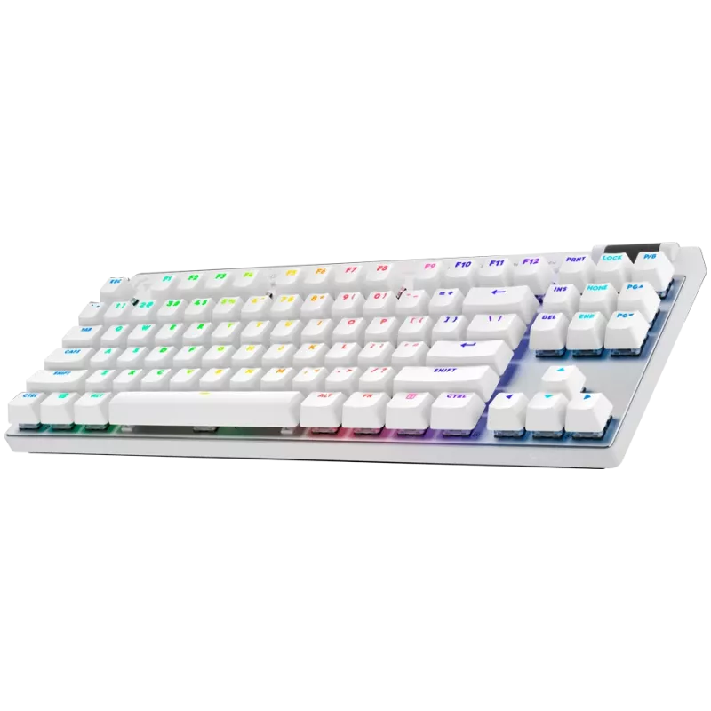 Logitech G PRO X TKL Bezprzewodowa Mechaniczna Klawiatura Gamingowa - Układ Nordycki (QWERTY) - LIGHTSYNC RGB - Przełączniki Dotykowe GX Brown - Czarny