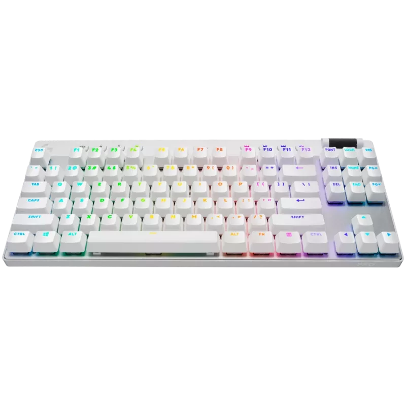 Logitech G PRO X TKL Bezprzewodowa Mechaniczna Klawiatura Gamingowa - Układ Nordycki (QWERTY) - LIGHTSYNC RGB - Przełączniki Dotykowe GX Brown - Czarny