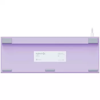 Logitech G316 X 98 Przewodowa klawiatura gamingowa - liliowa - US International - przełączniki dotykowe
