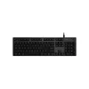 Logitech G512 Carbon Mechaniczna klawiatura gamingowa - GX Brown Tactile, LIGHTSYNC RGB, USB Passthrough, aluminium klasy lotniczej, pełnowymiarowa