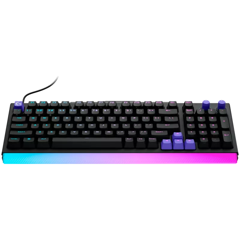 LOGITECH G512 X 98 Wired Gaming Keyboard - BLACK - US INT'L - USB - TACTILE
