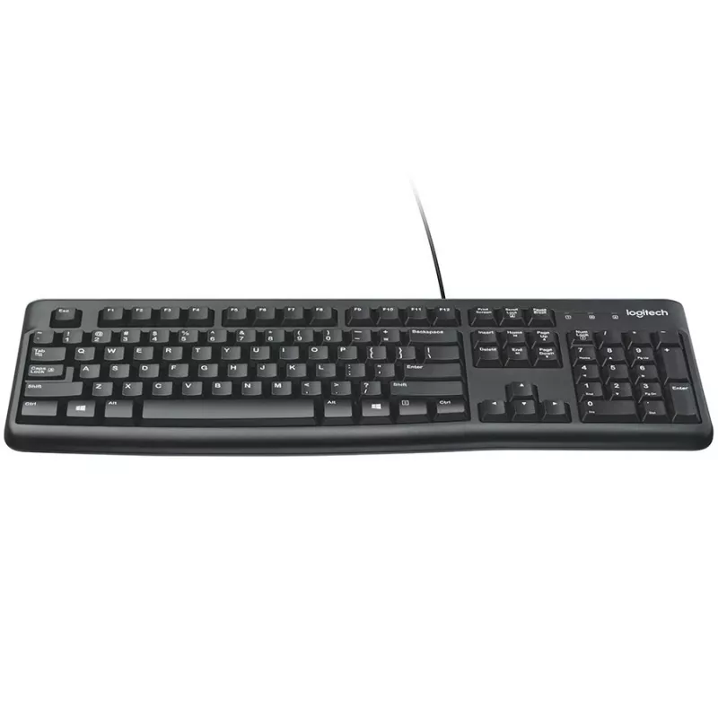 Logitech K120 for Business klawiatura USB, przewodowa, pełnowymiarowa, czarna