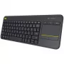Logitech K400 Plus Bezprzewodowa klawiatura dotykowa - Czarny