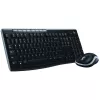 Logitech MK270 Bezprzewodowy zestaw – pełnowymiarowa klawiatura i mysz RF 2,4 GHz (czarny)