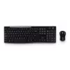 Logitech MK270 Bezprzewodowy zestaw – pełnowymiarowa klawiatura i mysz RF 2,4 GHz (czarny)