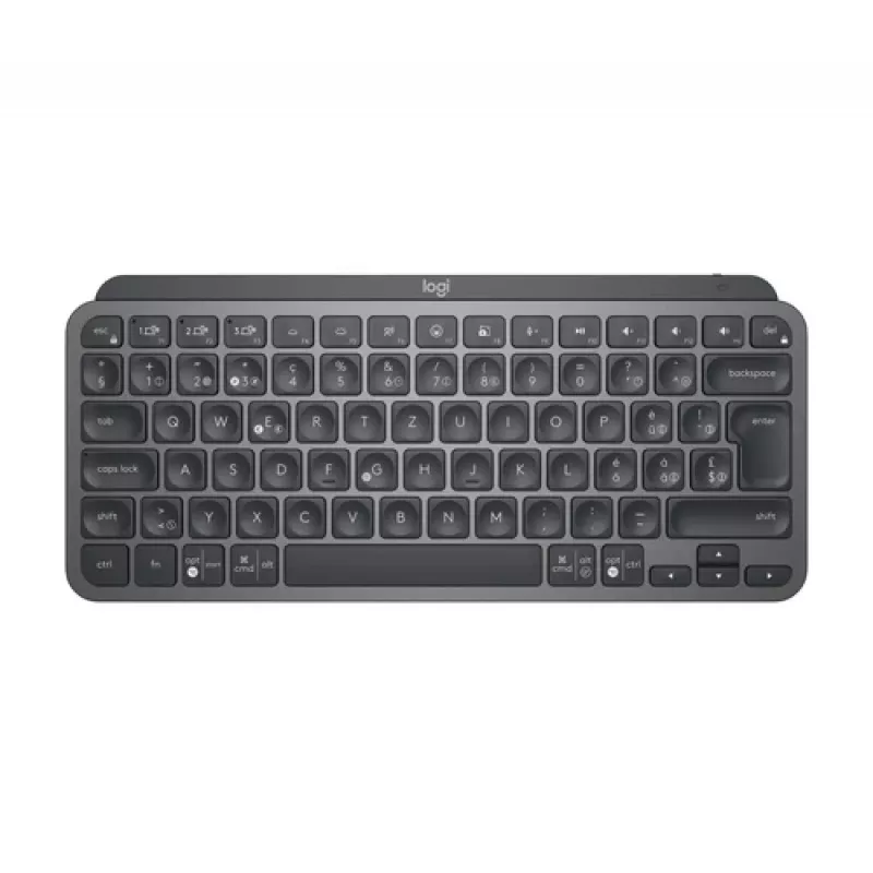 Logitech MX Keys Mini for Business - Bezprzewodowa kompaktowa klawiatura z podświetleniem, Grafit, US Intl