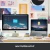 Logitech MX Keys Mini for Mac - Bezprzewodowa klawiatura - Podświetlana - Space Gray