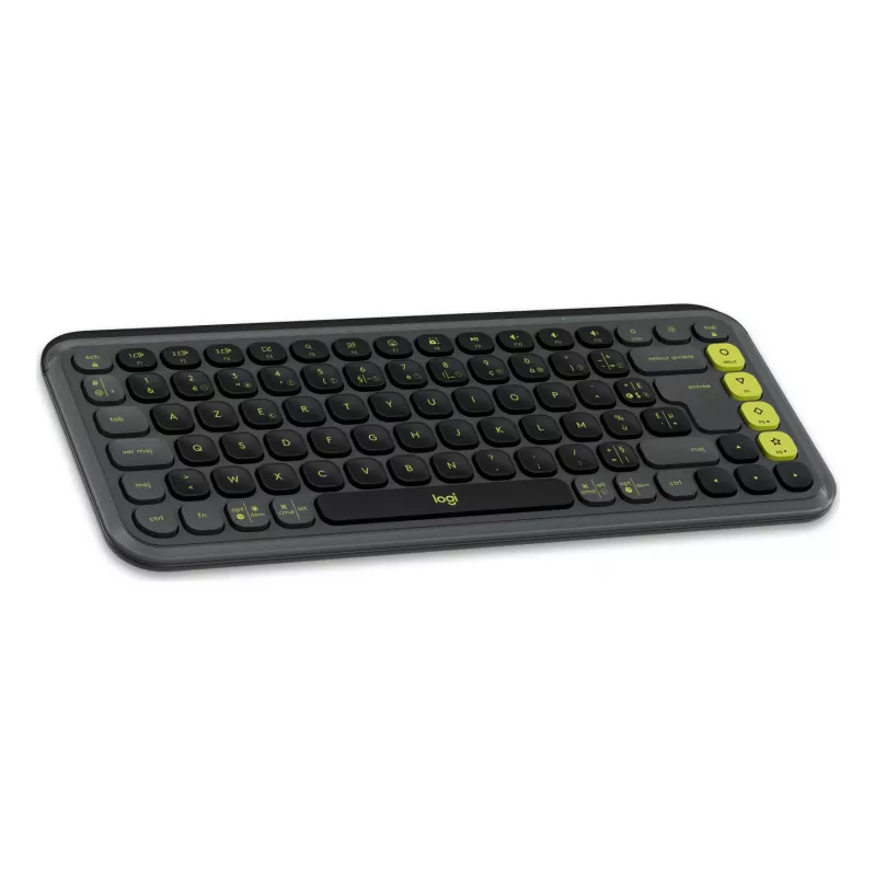 Logitech POP ICON KEYS Graphite French AZERTY Bezprzewodowa Klawiatura Mechaniczna