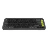 Logitech POP Icon Keys Bezprzewodowa Kompaktowa Klawiatura Mechaniczna, Blast Yellow