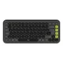 Logitech POP Icon Keys Bezprzewodowa Kompaktowa Klawiatura Mechaniczna, Blast Yellow