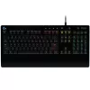 Logitech Prodigy G213 Prodigy Klawiatura do gier - Podświetlenie RGB, QWERTY US English, Odporna na zalanie, Zintegrowana podpórka pod dłonie