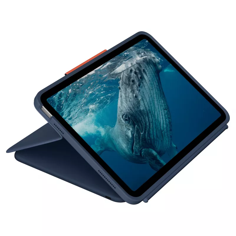 Logitech Rugged Combo 4c Touch Classic Blue (CH) etui z klawiaturą i touchpadem dla iPad 7/8/9