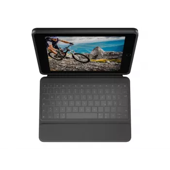 Logitech Rugged Folio Graphite Keyboard Case for iPad 7/8/9