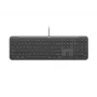 Logitech Signature Slim Wired K620 for Business Klawiatura - grafitowa