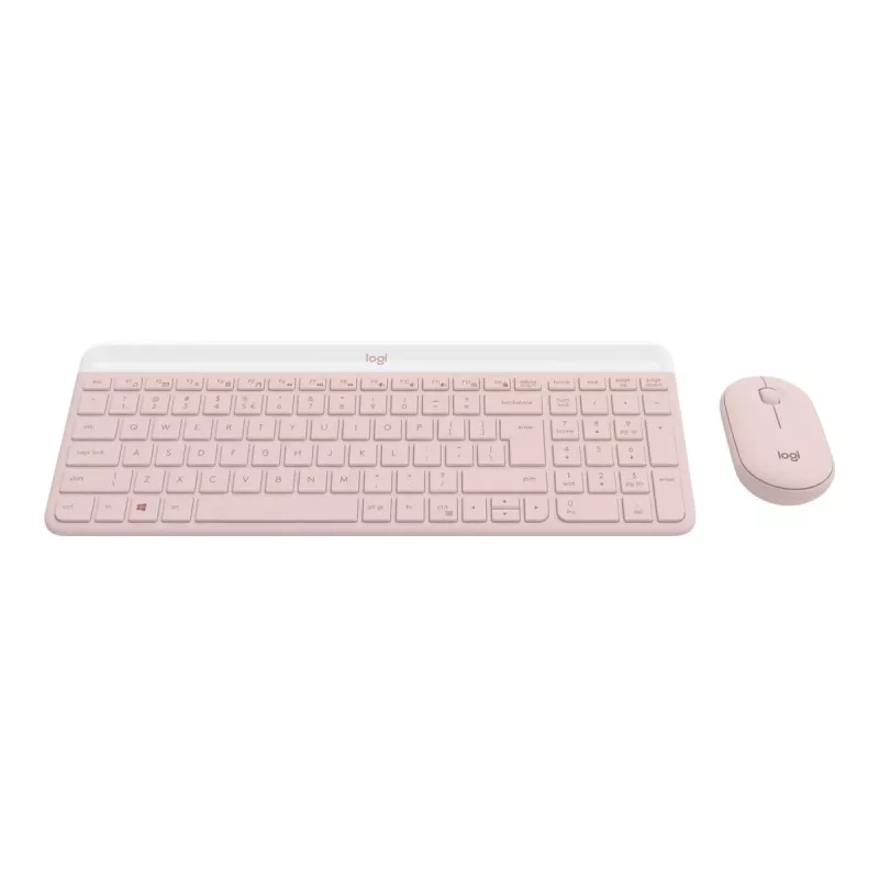 Logitech Slim Wireless Combo MK470 - Zestaw klawiatury i myszy