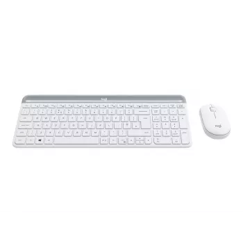 Logitech Slim Wireless Combo MK470 - Zestaw klawiatury i myszy