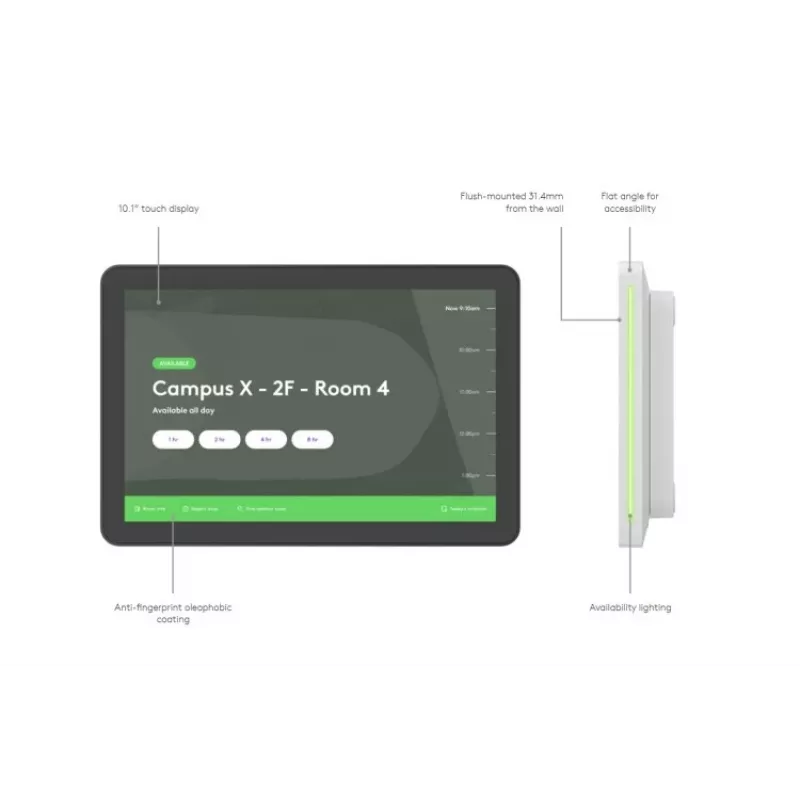 Logitech Tap Scheduler 952-000091 Kontroler dotykowy do sal konferencyjnych 10.1 cala IPS 400 cd/m² Grafitowy