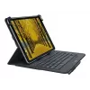 Logitech Uniwersalna klawiatura i etui folio do tabletów 9-10 cali, Bluetooth 3.0, układ QWERTZ szwajcarski niemiecki, grafitowy