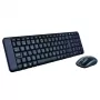 Logitech Wireless Combo MK220 - Bezprzewodowy zestaw klawiatura i mysz 2,4 GHz, czarny