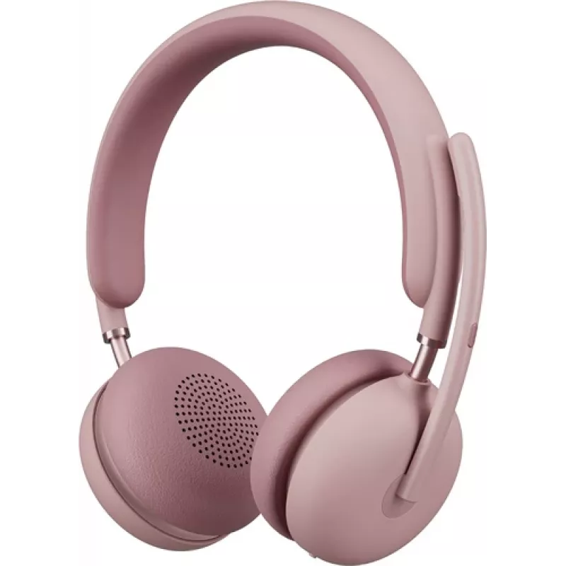 Logitech Zone Wireless 2 - Przewodowy i Bezprzewodowy - Biuro/Call Center - 230 g - Słuchawki - Różowy