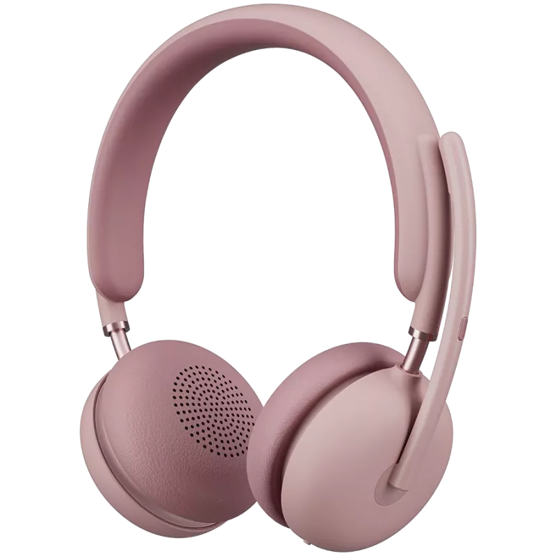 Logitech Zone Wireless 2 - Przewodowy i Bezprzewodowy - Biuro/Call Center - 230 g - Słuchawki - Różowy