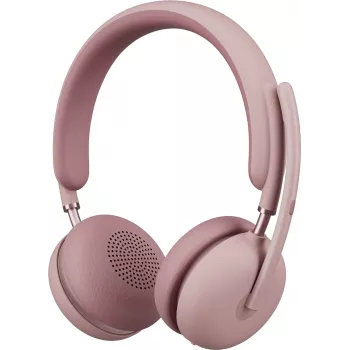 Logitech Zone Wireless 2 - Przewodowy i Bezprzewodowy - Biuro/Call Center - 230 g - Słuchawki - Różowy