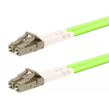 LOGON PROFESSIONAL AL5LCLC07I/5I InfiniBand kabel krosowy światłowodowy 50/125, OM3, 7 m, LC-LC, jasnozielony, LSZH