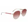Okulary przeciwsłoneczne damskie Longchamp LO133S-59770 Butterfly, oprawka Havana, szkła brązowe gradientowe, 59mm