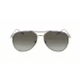 LONGCHAMP LO139S712 Damskie okulary przeciwsłoneczne Butterfly - Czarna oprawka, szare soczewki gradientowe 59mm