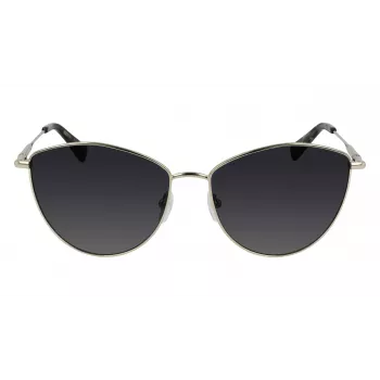 Longchamp LO155S-726 Damskie okulary przeciwsłoneczne Cat Eye - Havana Brown Gradient, 58mm