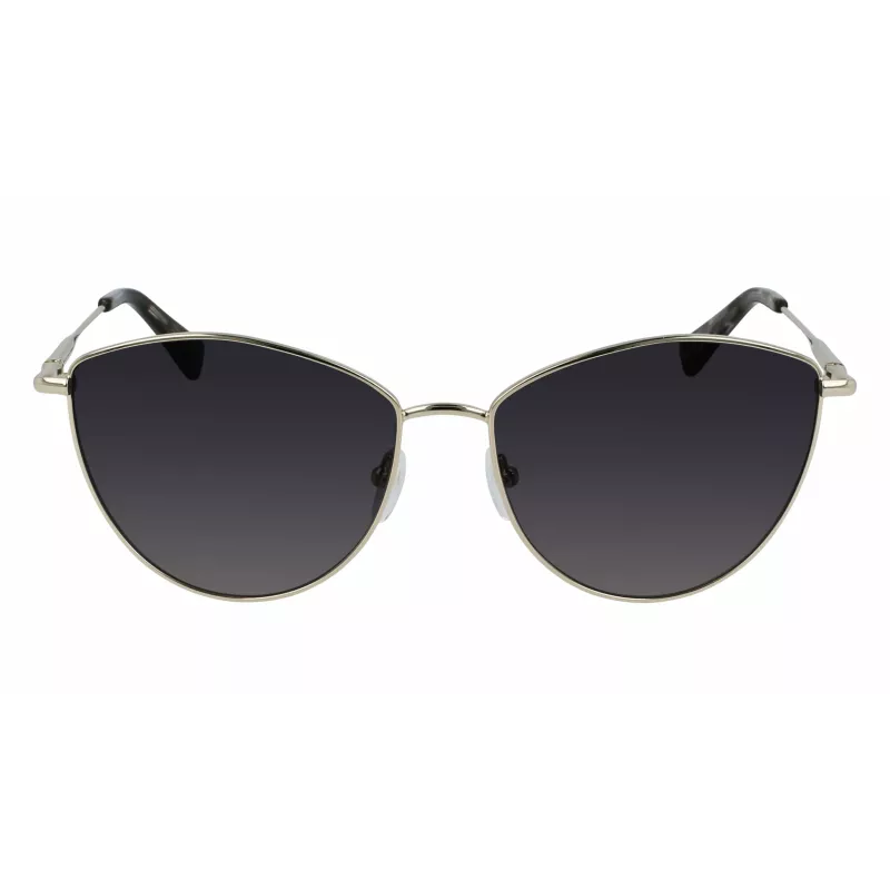 Longchamp LO155S-726 Damskie okulary przeciwsłoneczne Cat Eye - Havana Brown Gradient, 58mm