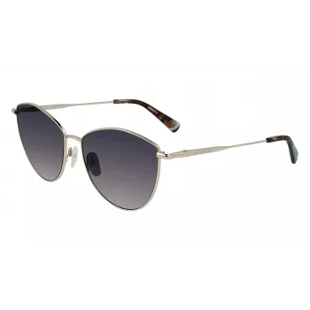 Longchamp LO155S-726 Damskie okulary przeciwsłoneczne Cat Eye - Havana Brown Gradient, 58mm