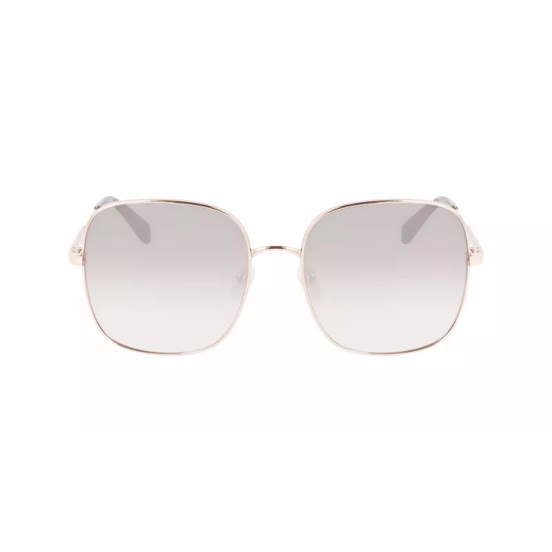 LONGCHAMP LO159S-733 Damskie okulary przeciwsłoneczne Butterfly Havana 59mm