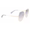 Okulary przeciwsłoneczne damskie Longchamp LO161S-704, oprawka Havana, soczewki gradientowe brązowe, 59mm