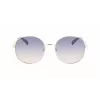 Okulary przeciwsłoneczne damskie Longchamp LO161S-704, oprawka Havana, soczewki gradientowe brązowe, 59mm