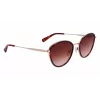 Okulary przeciwsłoneczne Longchamp LO170S 5420612 dla kobiet - Havana/Brąz - 54/20/140 mm