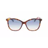 Okulary przeciwsłoneczne Longchamp LO708S-230 dla kobiet Havana Brown Gradient 57mm
