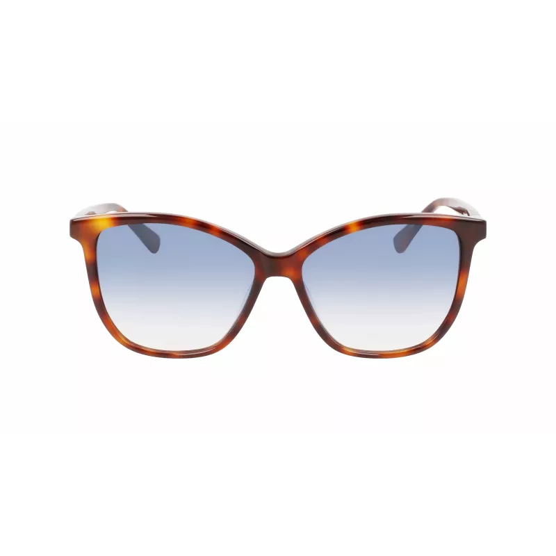 Okulary przeciwsłoneczne Longchamp LO708S-230 dla kobiet Havana Brown Gradient 57mm