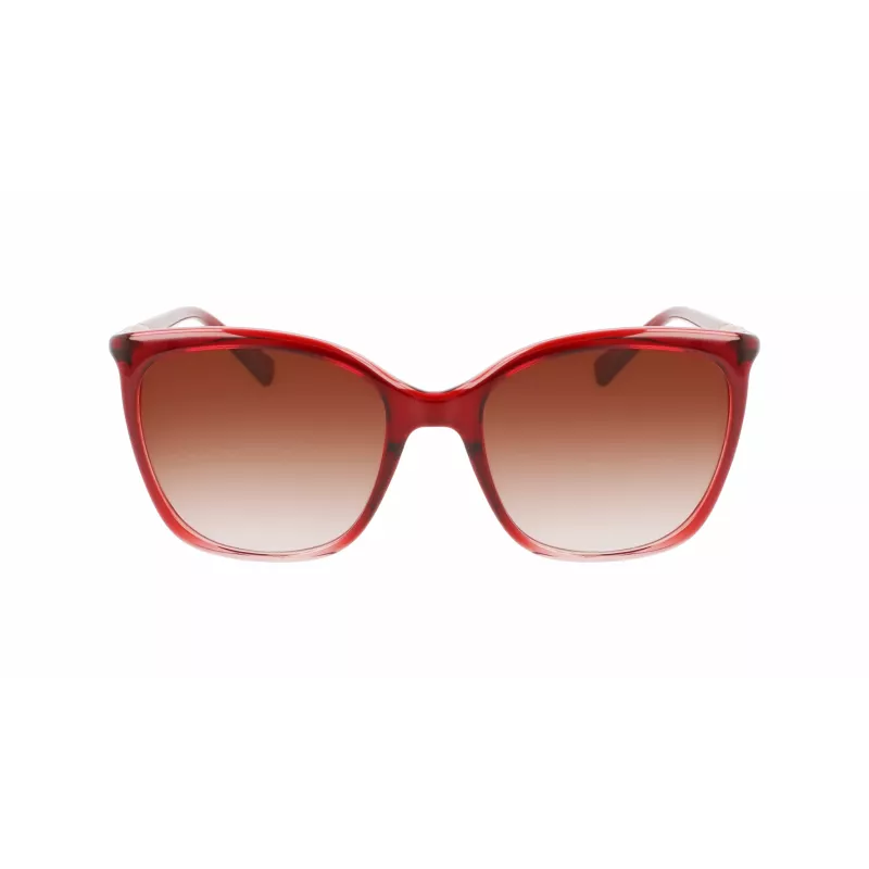 Okulary przeciwsłoneczne Longchamp LO710S-604 damskie Havana brązowy gradient 56 mm
