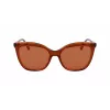 Damskie okulary przeciwsłoneczne Longchamp LO729S kocie oko havana brąz gradient 55/17/140