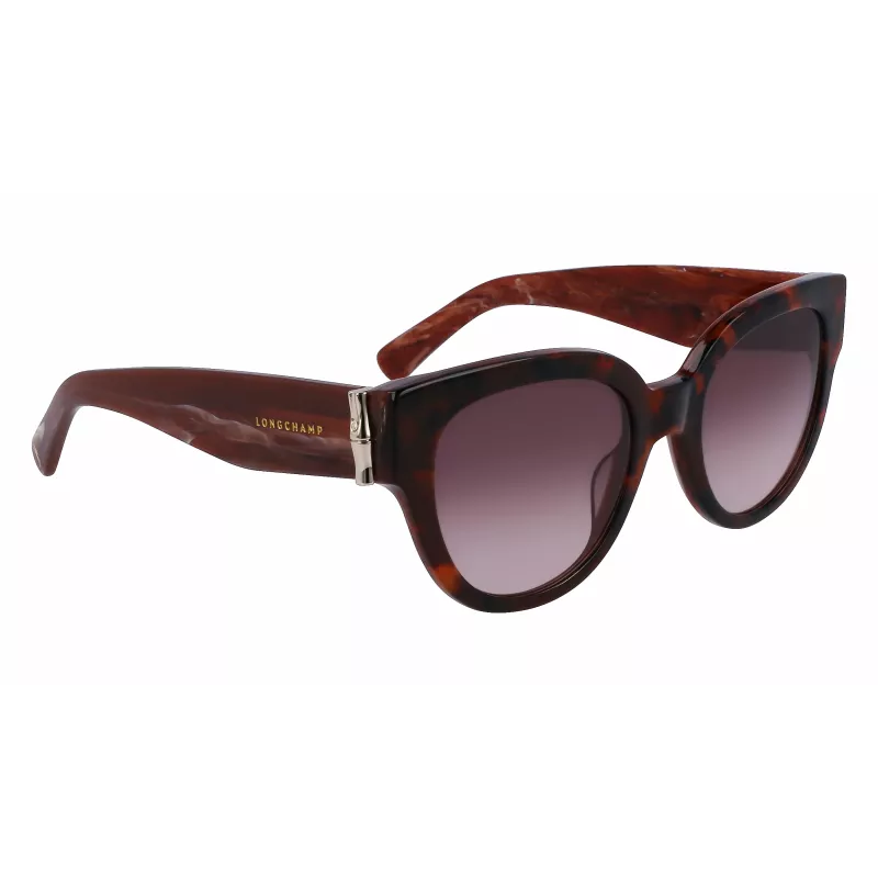 Okulary przeciwsłoneczne Longchamp LO733S dla kobiet 52/22/140 mm, oprawka acetatowa UV400