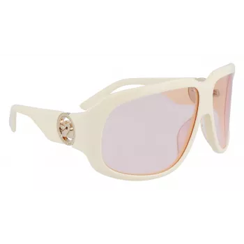 Okulary przeciwsłoneczne Longchamp LO736S-109 damskie oversize kwadratowe Havana Brown Gradient