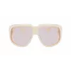 Okulary przeciwsłoneczne Longchamp LO736S-109 damskie oversize kwadratowe Havana Brown Gradient