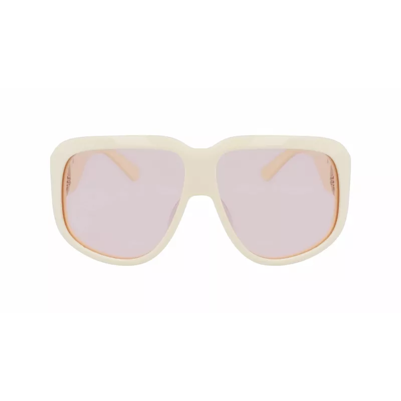Okulary przeciwsłoneczne Longchamp LO736S-109 damskie oversize kwadratowe Havana Brown Gradient