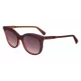 Okulary przeciwsłoneczne damskie Longchamp LO738S – oprawka z acetylanu Havana, soczewki brązowe gradientowe, UV400, 53/18/140 mm