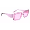 LONGCHAMP LO743S5323650 Damskie kwadratowe okulary przeciwsłoneczne z acetatu 53/23/140 mm